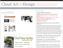 Tablet Screenshot of cloudart.com